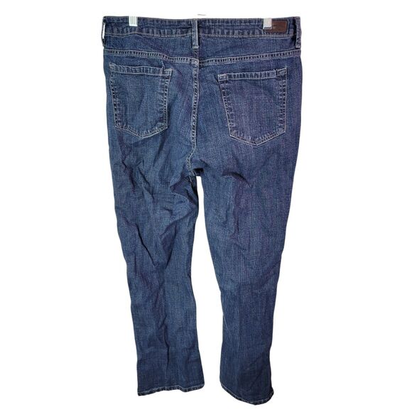 Riders by LEE Womens Size 14P Blue Solid Boot Cut Jeans - Picture 12 of 12